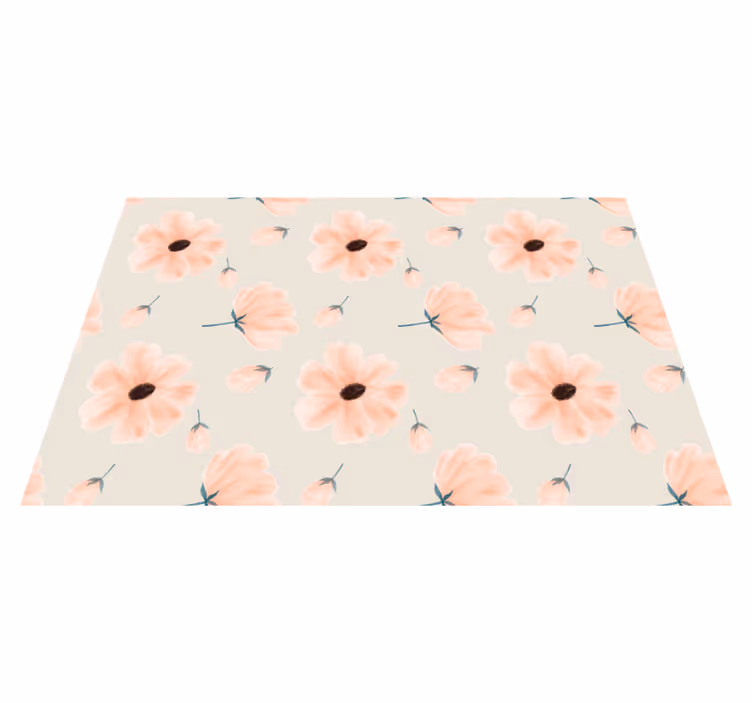 Floral inspired table arrangement izvirna jedilna podloga - TenStickers