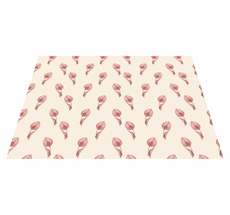 Delicate flower pattern izvirna jedilna podloga - TenStickers