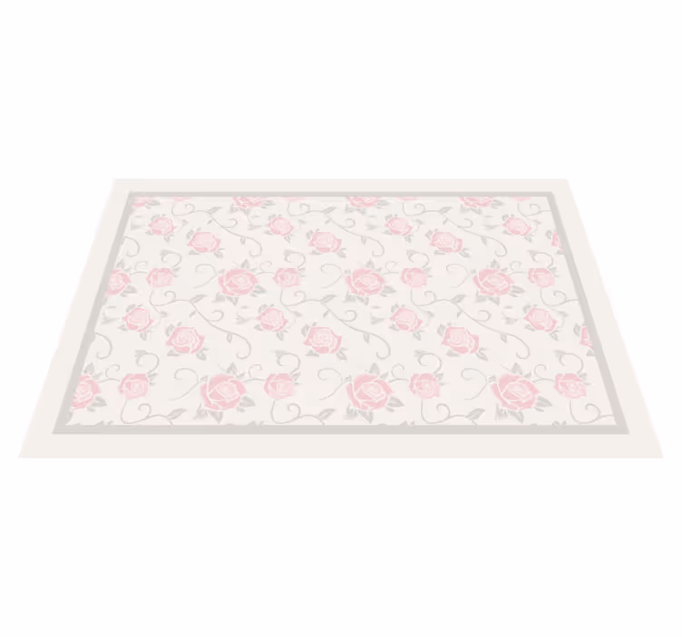Botanical motif backdrop teksturni pogrinjek - TenStickers