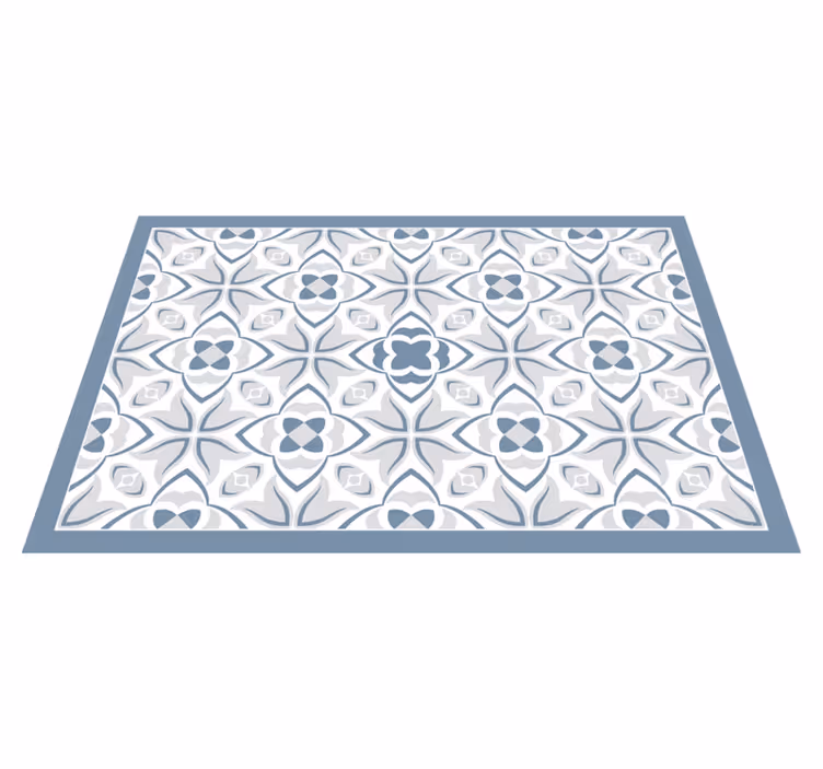 Intricate floral element teksturna pogrinjek - TenStickers