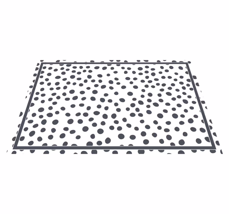 Polka dot style teksturni pogrinjek - TenStickers