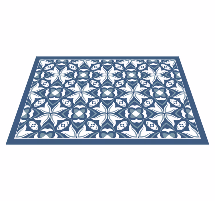 Elaborate botanical motif teksturna pogrinjek - TenStickers