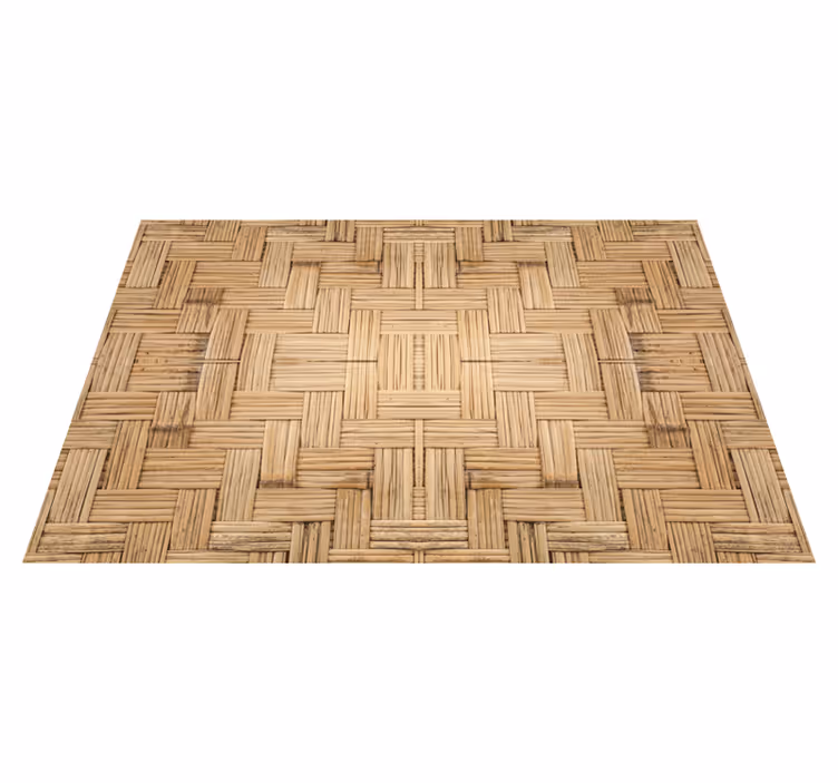 Woven bamboo surface teksturna pogrinjek - TenStickers