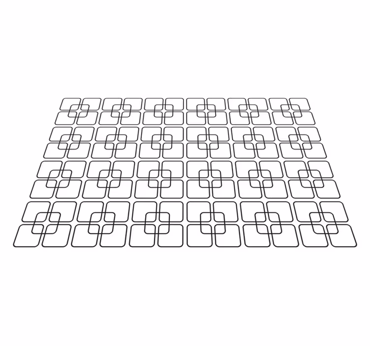 Geometric pattern placement teksturna pogrinjek - TenStickers