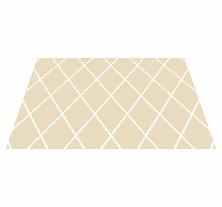 Geometric diagonal pattern teksturna pogrinjek - TenStickers