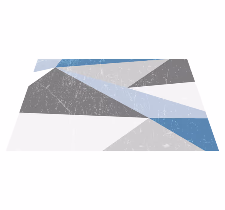 Geometrijski poševni vzorci za moderno mizo - TenStickers