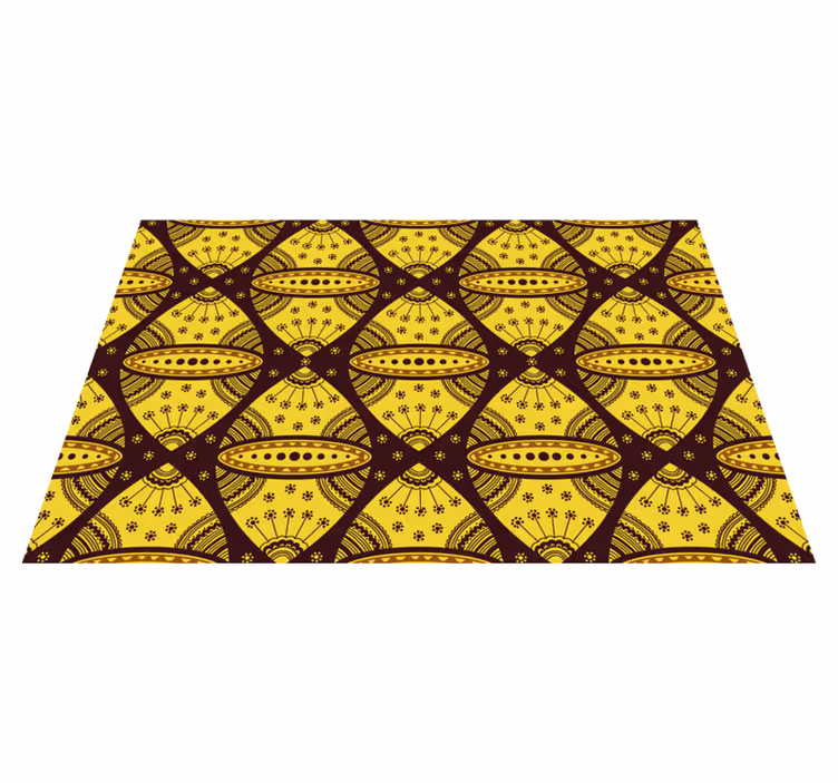 Complex geometric motif teksturna pogrinjek - TenStickers