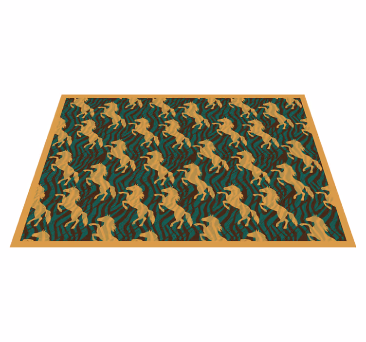 Bold unicorn pattern izvirna jedilna podloga - TenStickers