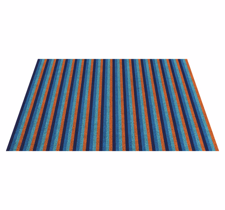 Vibrant striped pattern teksturna pogrinjek - TenStickers