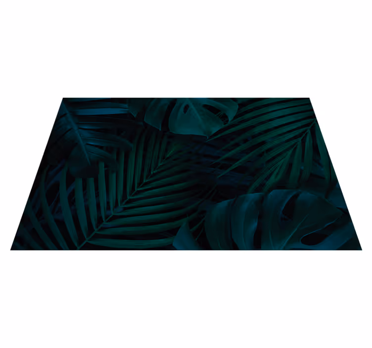 Tropical leaf appeal teksturna pogrinjek - TenStickers