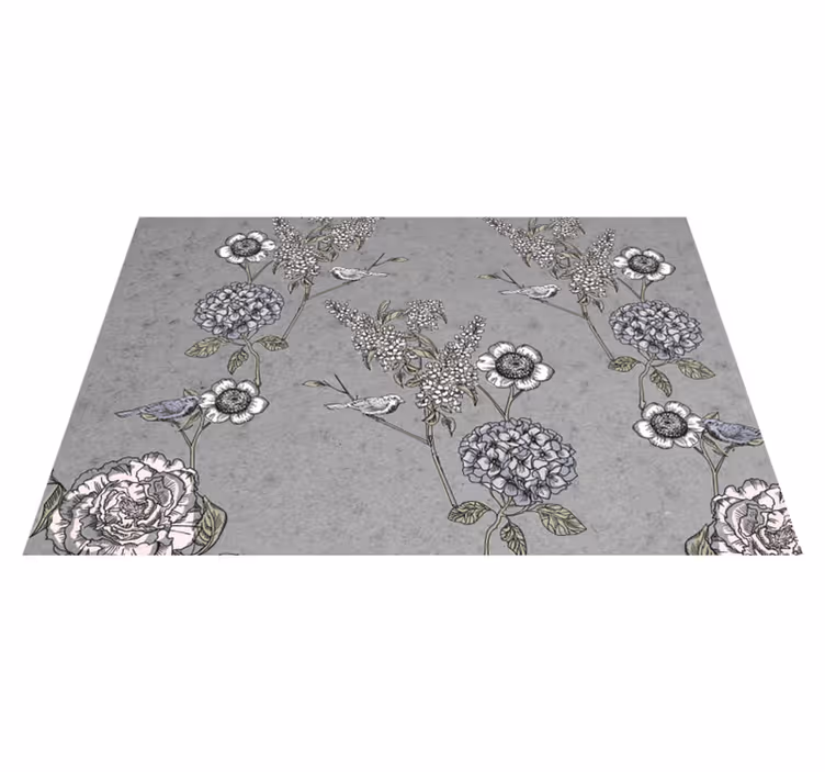 Botanical accent element izvirna jedilna podloga - TenStickers