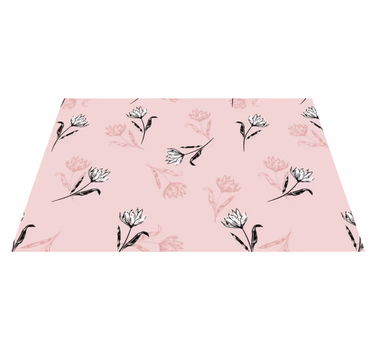 Elegant botanical composition teksturni pogrinjek - TenStickers