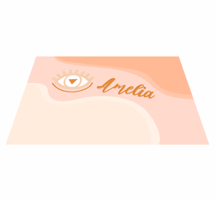 Eye motif personalisation pogrinjek z imenom - TenStickers