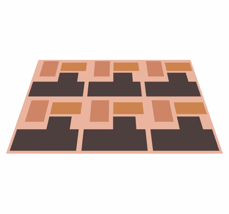 Abstract geometric arrangement sodobno pogrinjanje - TenStickers