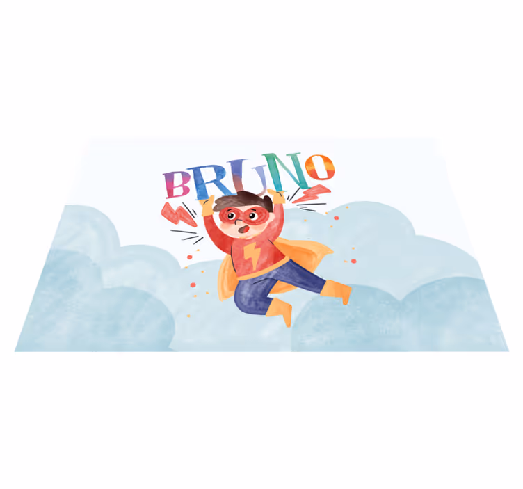 Akvarel super kid otroški pogrinjki - TenStickers