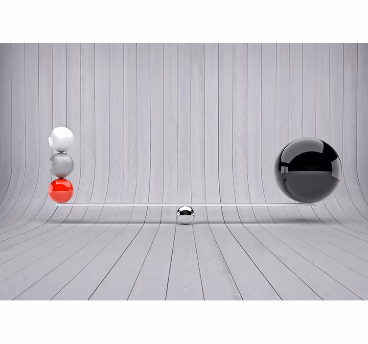 Uravnotežite 3d stenske stenske slike za vas - TenStickers