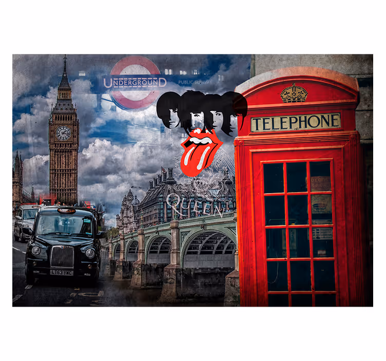 Kolaž zidnega stena london - TenStickers