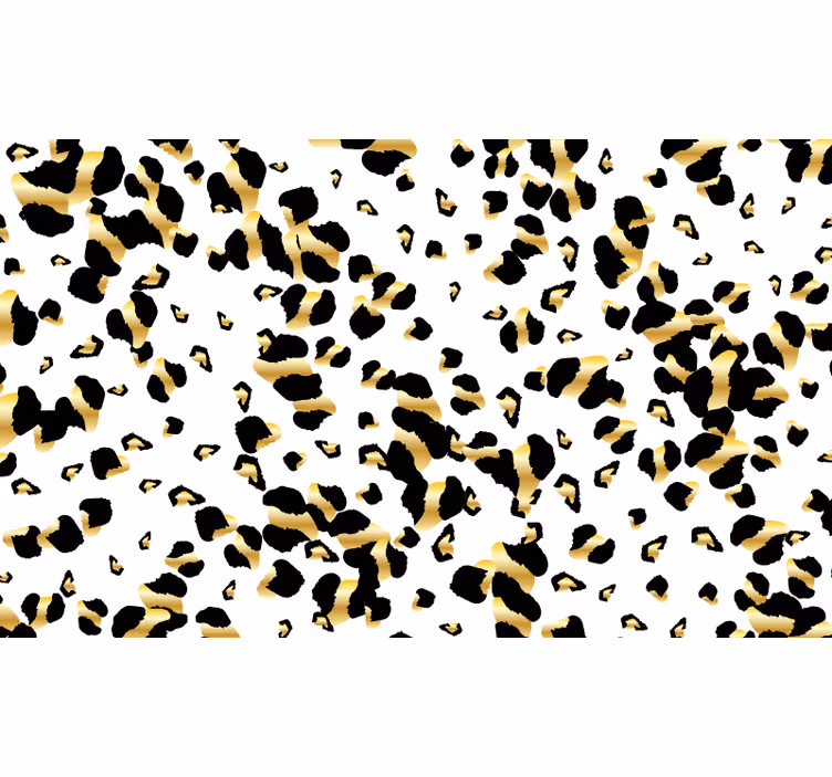 Afriško oblikovanje fototapeta leopardji vzorec kože - TenStickers