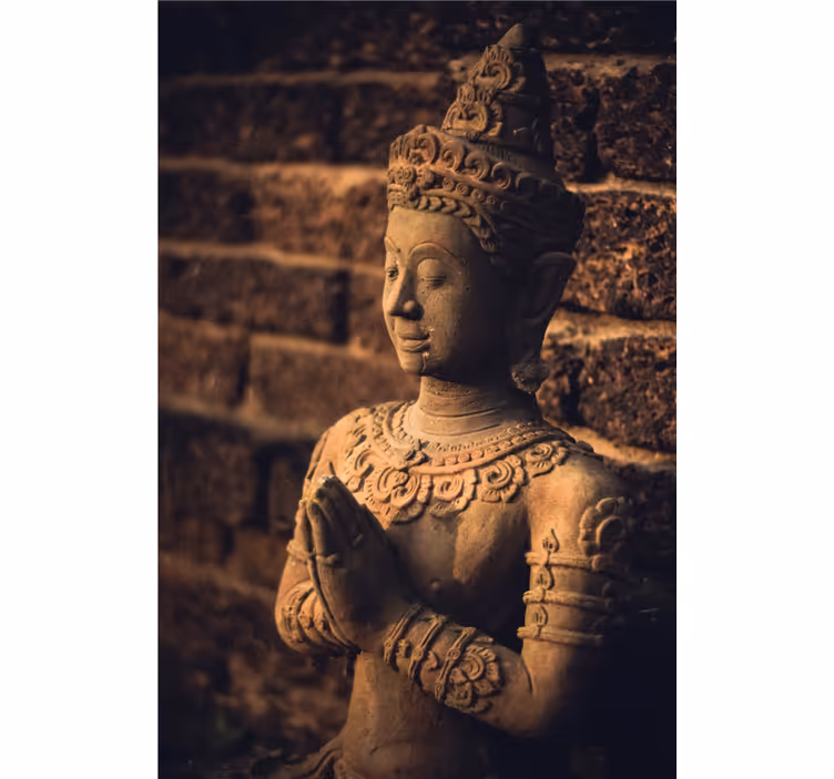 Fototapeta buda figura za umiritev prostora - TenStickers