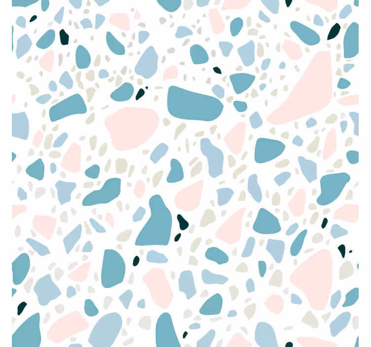 Fototapete za kopalnico vzorec terrazzo ploščic - TenStickers