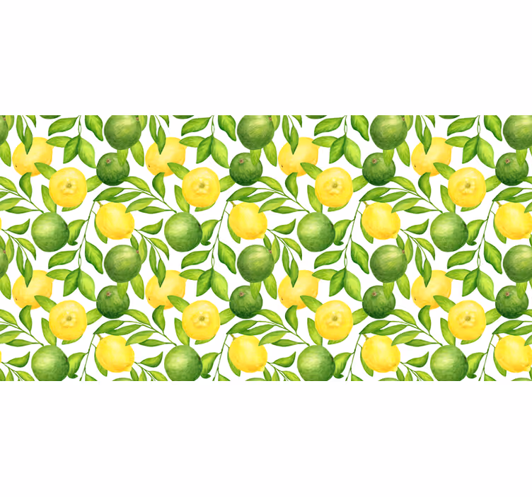Kuhinjski fototapeti limone in limonice - TenStickers