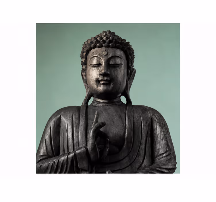 Fototapeta buda skulptura - TenStickers