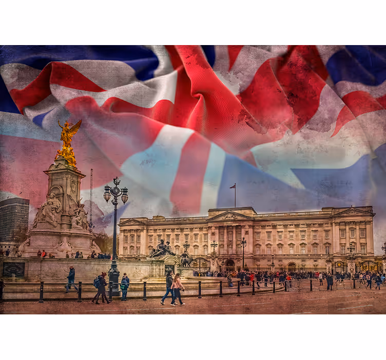 Stenski zidni zidni zid stena v buckinghamu - TenStickers