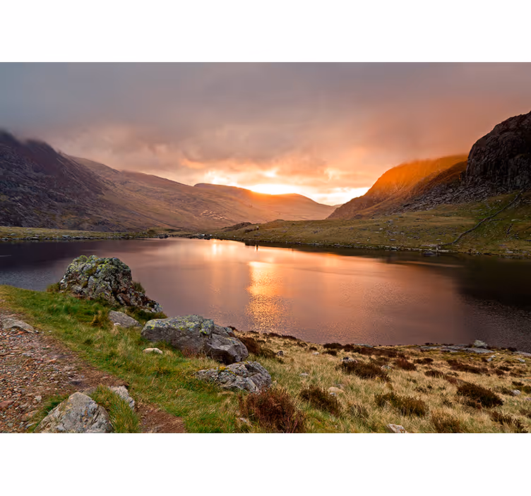 Stenski zidni zidni zidni zidni zid nacionalni park snowdonia - TenStickers