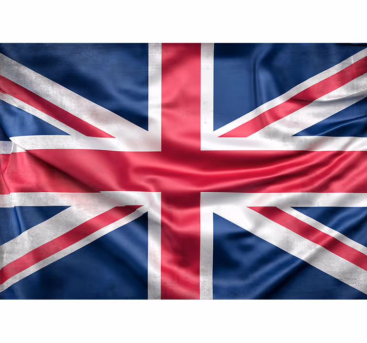Union jack flag london zidni fototapeta - TenStickers