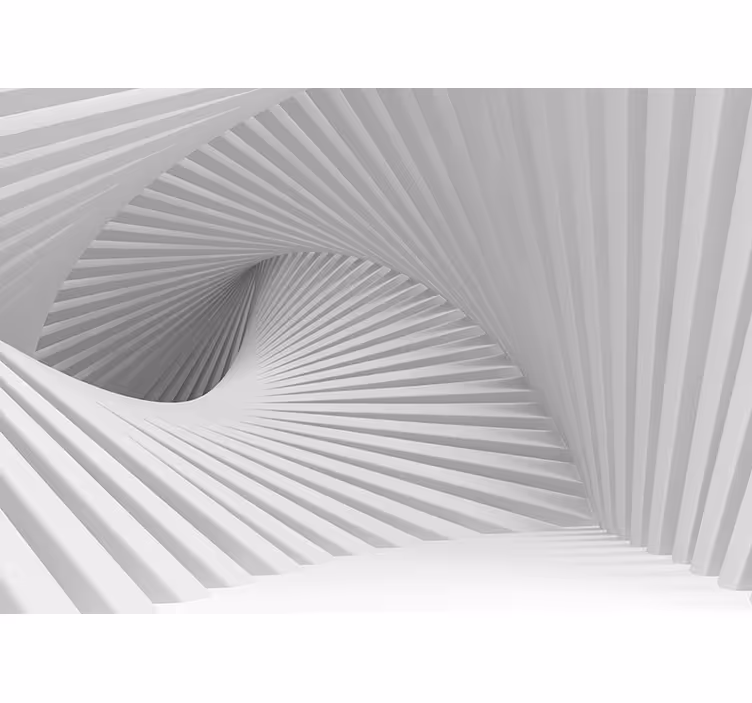 Valovi stopnic 3d stenski fototapeta - TenStickers