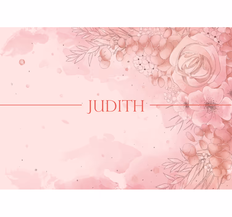 Customized floral design fototapete s cvetjem - TenStickers
