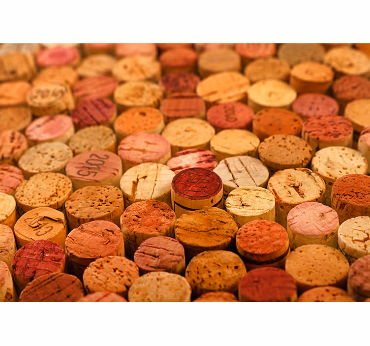 Cork collection patterns fototapete z vzorci in teksturami - TenStickers