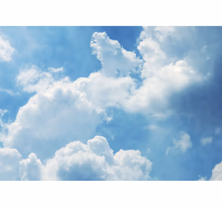 Cumulus cloud heaven fototapete neba - TenStickers