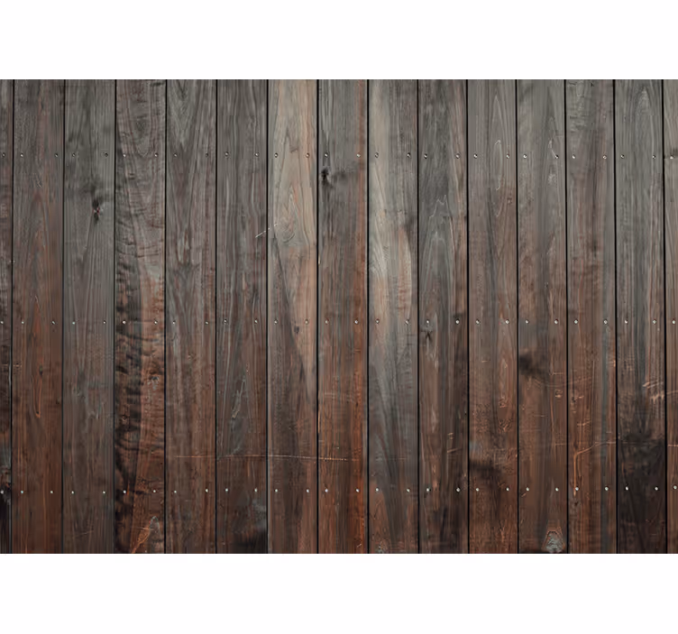 Rustic wood plank fototapete z lesnim učinkom - TenStickers