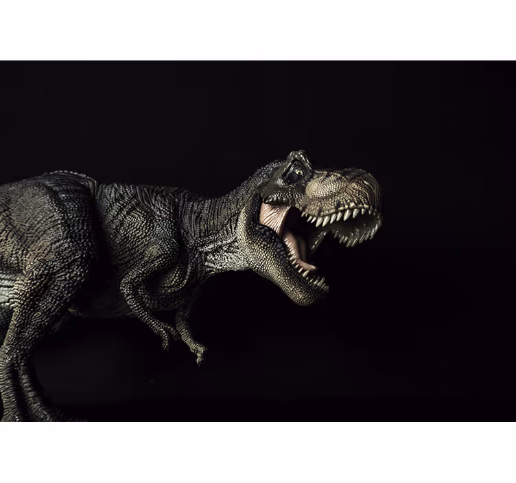 Dinozaver in rastline Fototapete z živalmi - TenStickers