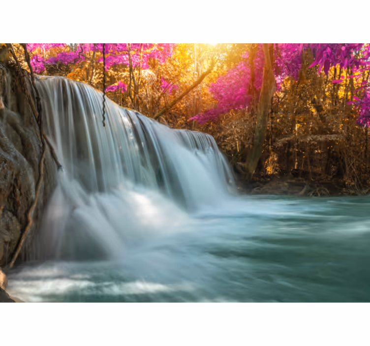 Grand cascade stream slap fototapeta - TenStickers