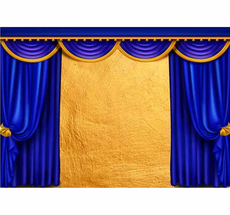 Golden textured panels fototapete z besedilom - TenStickers