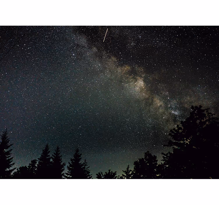 Nebesna nočna pokrajina Vesoljski fototapeti - TenStickers