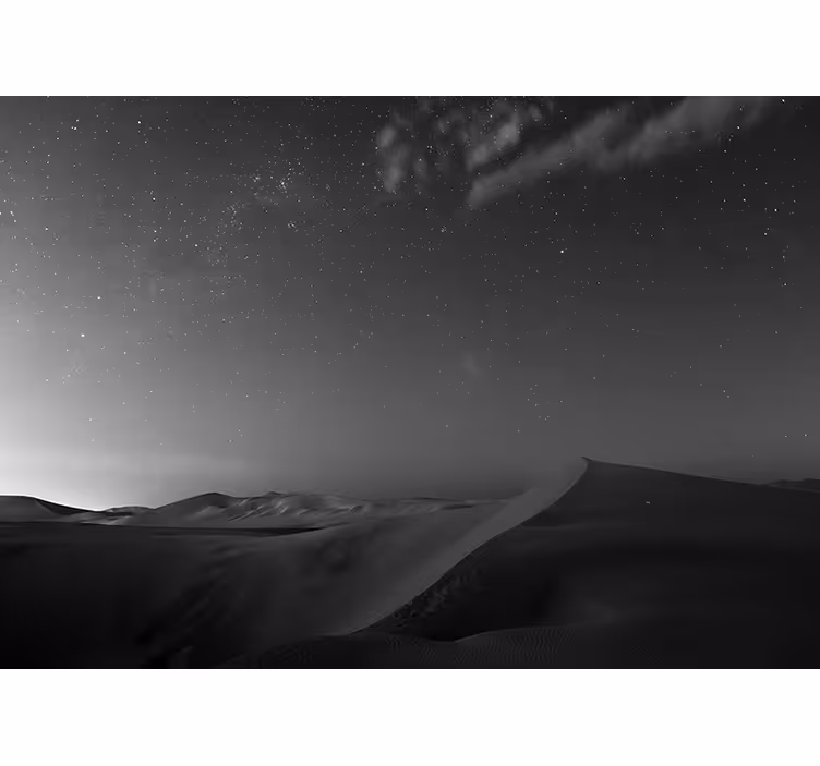 Puščava atacama z zvezdami fototapeta v puščavi - TenStickers
