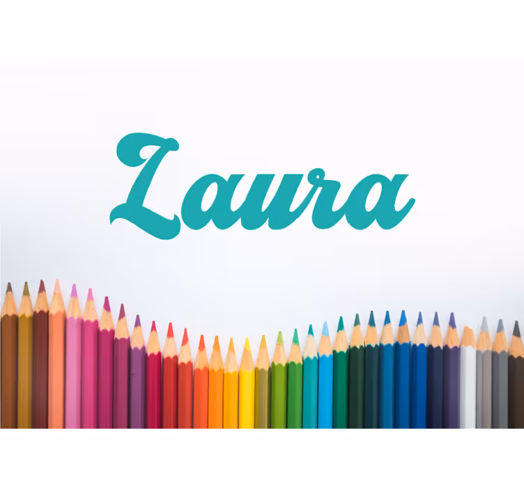 Name in cursive personalizirana fototapeta - TenStickers