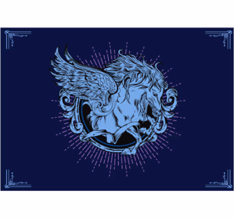 Emblem krilatega leva Fototapeta z levom - TenStickers