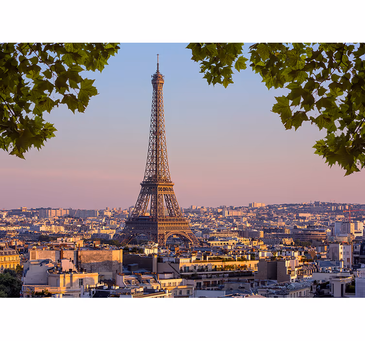 Eifflov stolp paris stenski poslikava - TenStickers