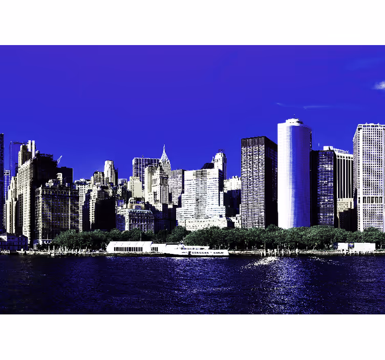 Skyline new yorka fototapeta - TenStickers