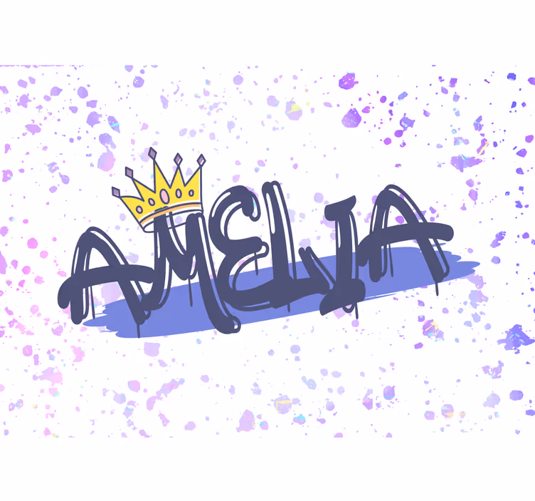 Customized name formation fototapeta s citati - TenStickers