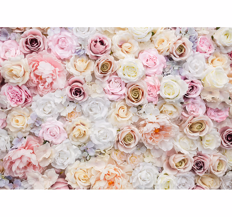 Delicate rose arrangement fototapeta s cvetjem - TenStickers