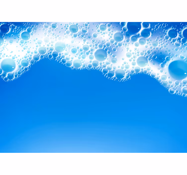 Bubble wave design fototapete narava - TenStickers