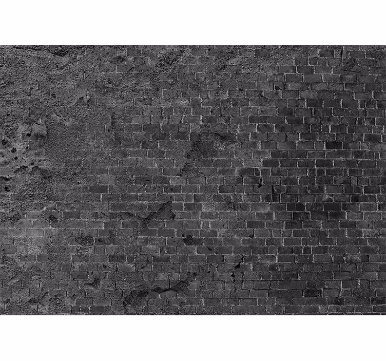 Rough brick surface fototapete s kamnitim videzom - TenStickers