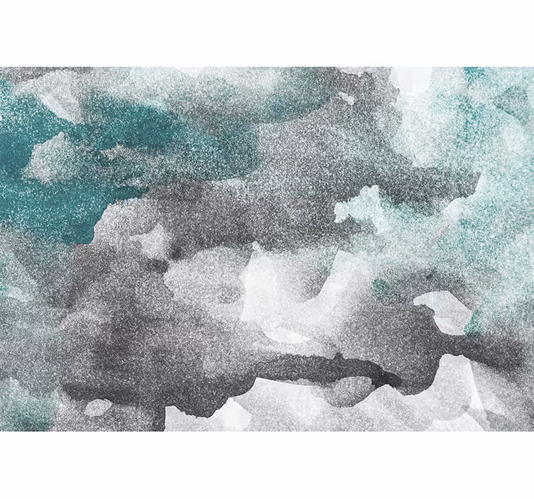 Textured gray waves abstraktni fototapeti - TenStickers