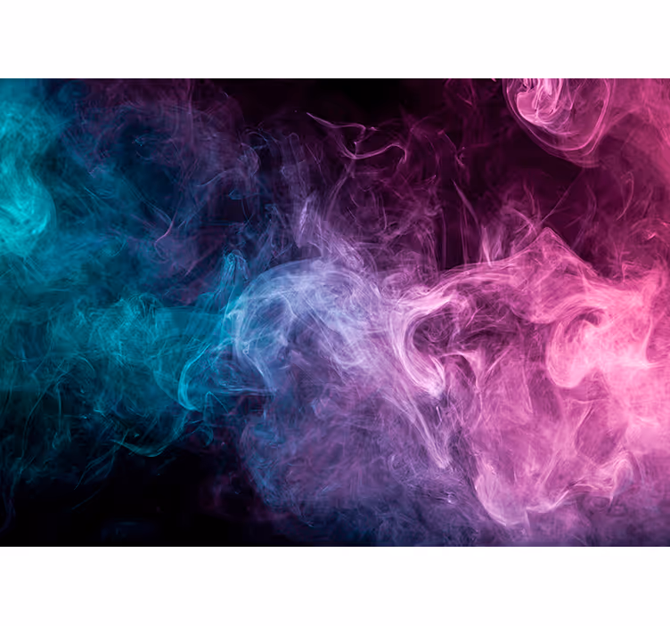 Flowing smoke patterns fototapete s teksturami - TenStickers