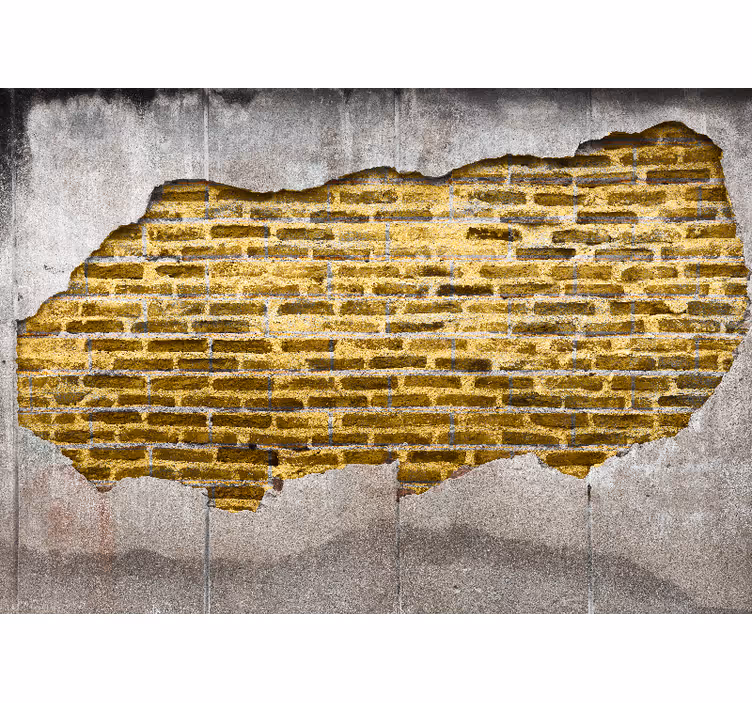 Cracked stone pattern fototapete s teksturami - TenStickers